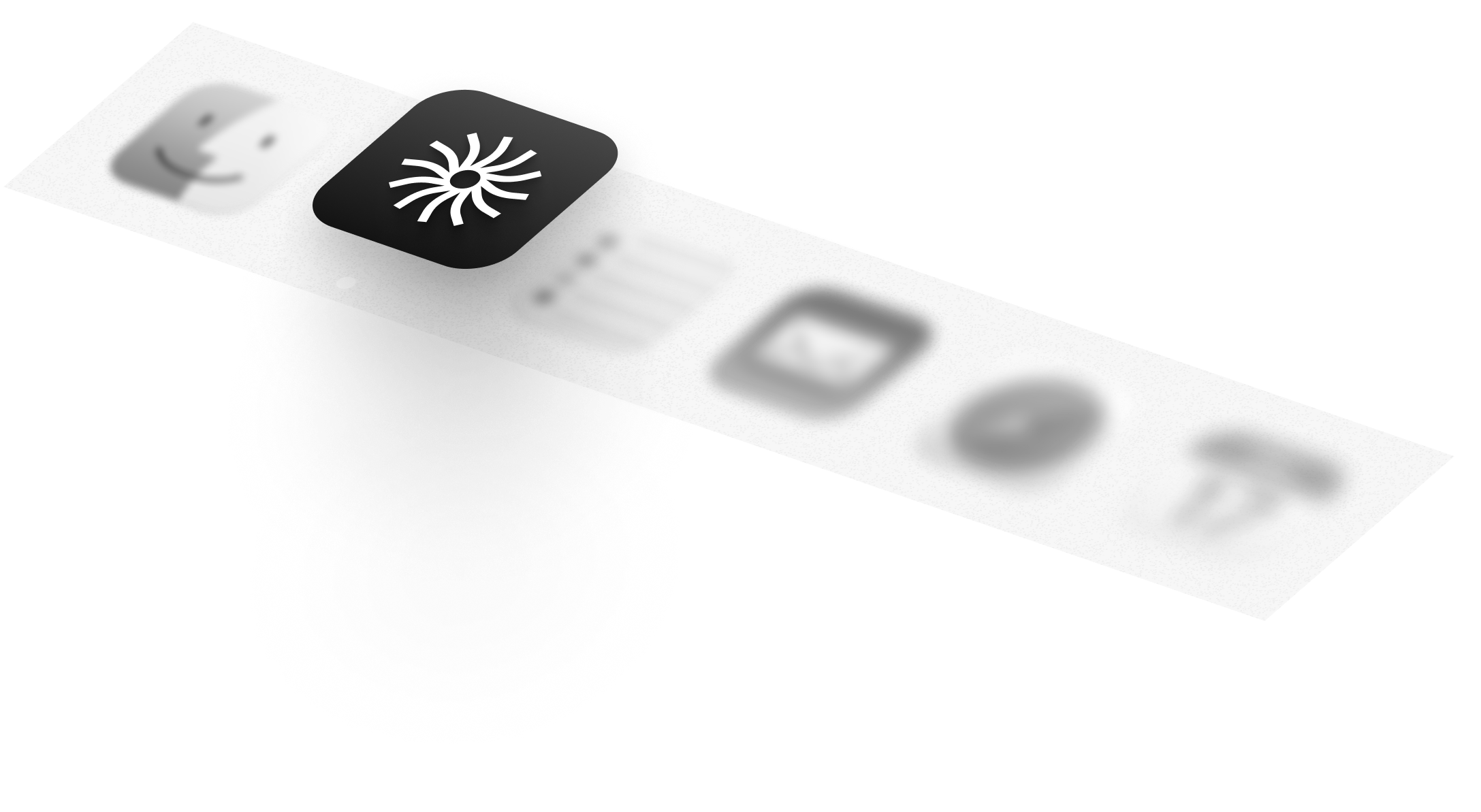 Seferu no Dock do Mac