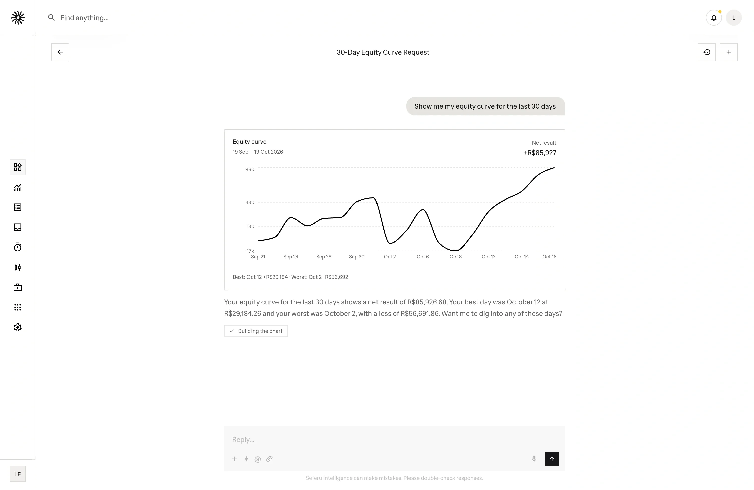 Seferu Intelligence chat